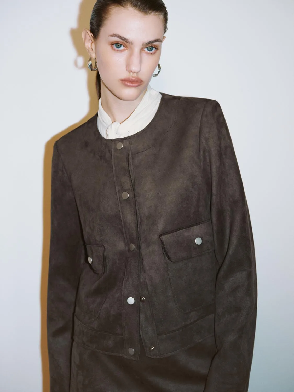 Flap Pocket Jackets sold by Urban Revivo product image thumbnail 3