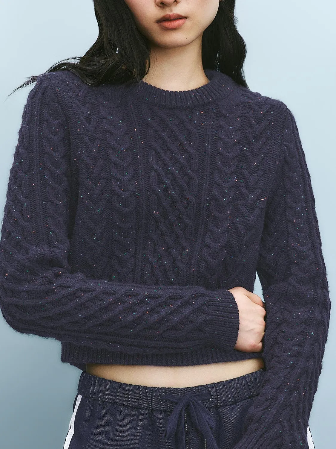 Crew Neck Knitted T-Shirts sold by Urban Revivo product image thumbnail 3