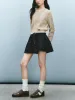 Cropped Crew Neck Knitted T-Shirts sold by Urban Revivo