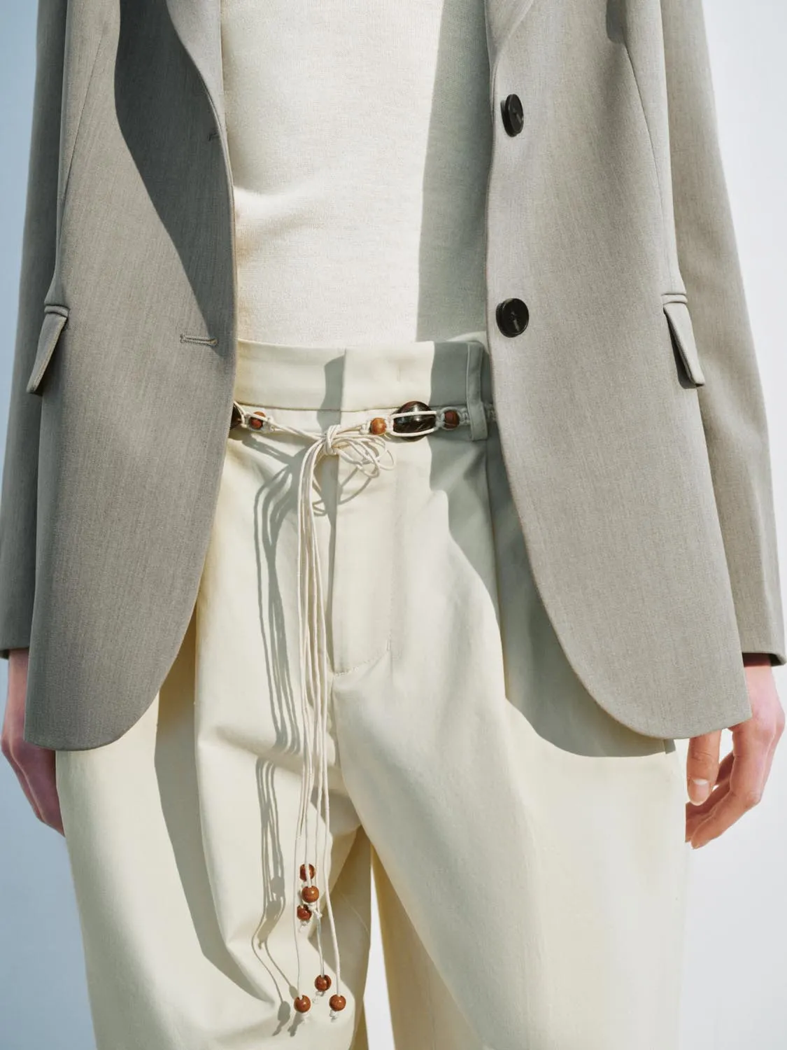 Thick Wide-Leg Pants sold by Urban Revivo product image thumbnail 4