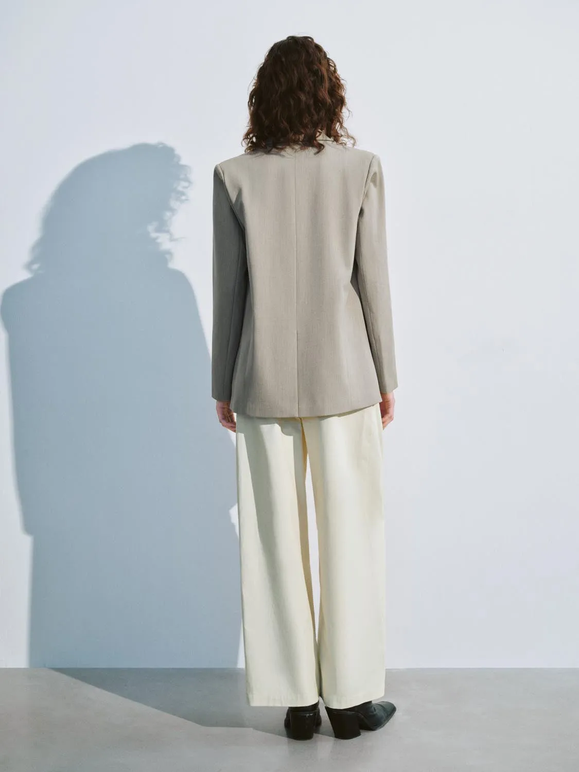 Thick Wide-Leg Pants sold by Urban Revivo product image thumbnail 5