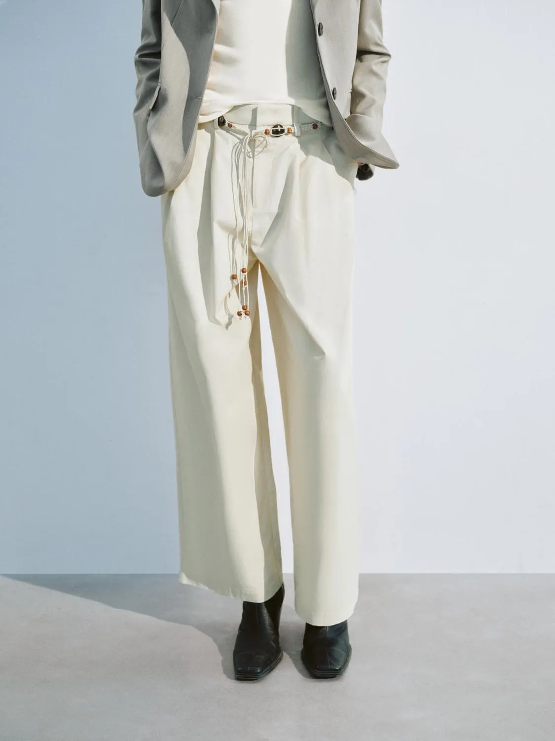 Thick Wide-Leg Pants sold by Urban Revivo product image thumbnail 2