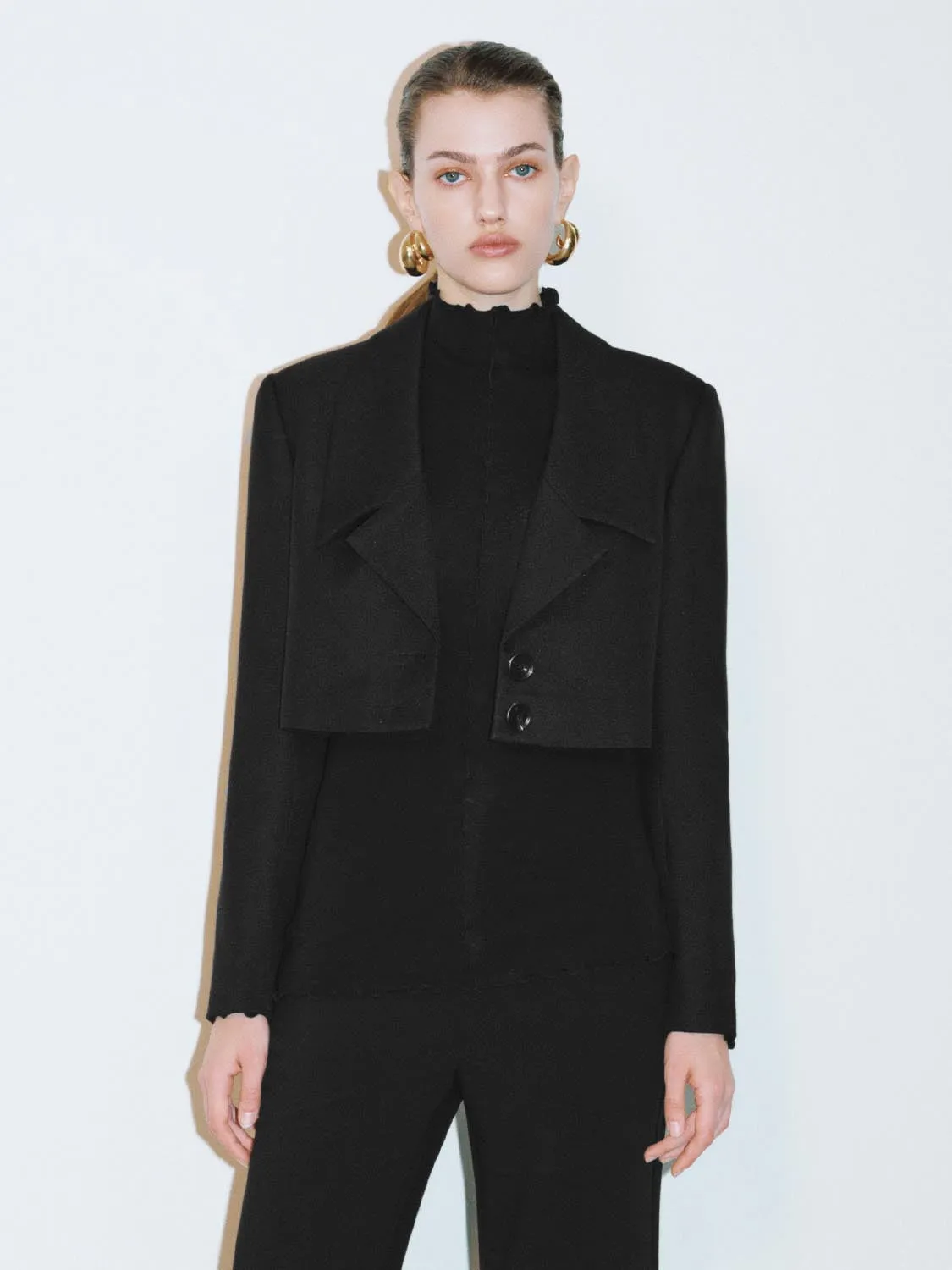 Thick Cropped Blazers sold by Urban Revivo