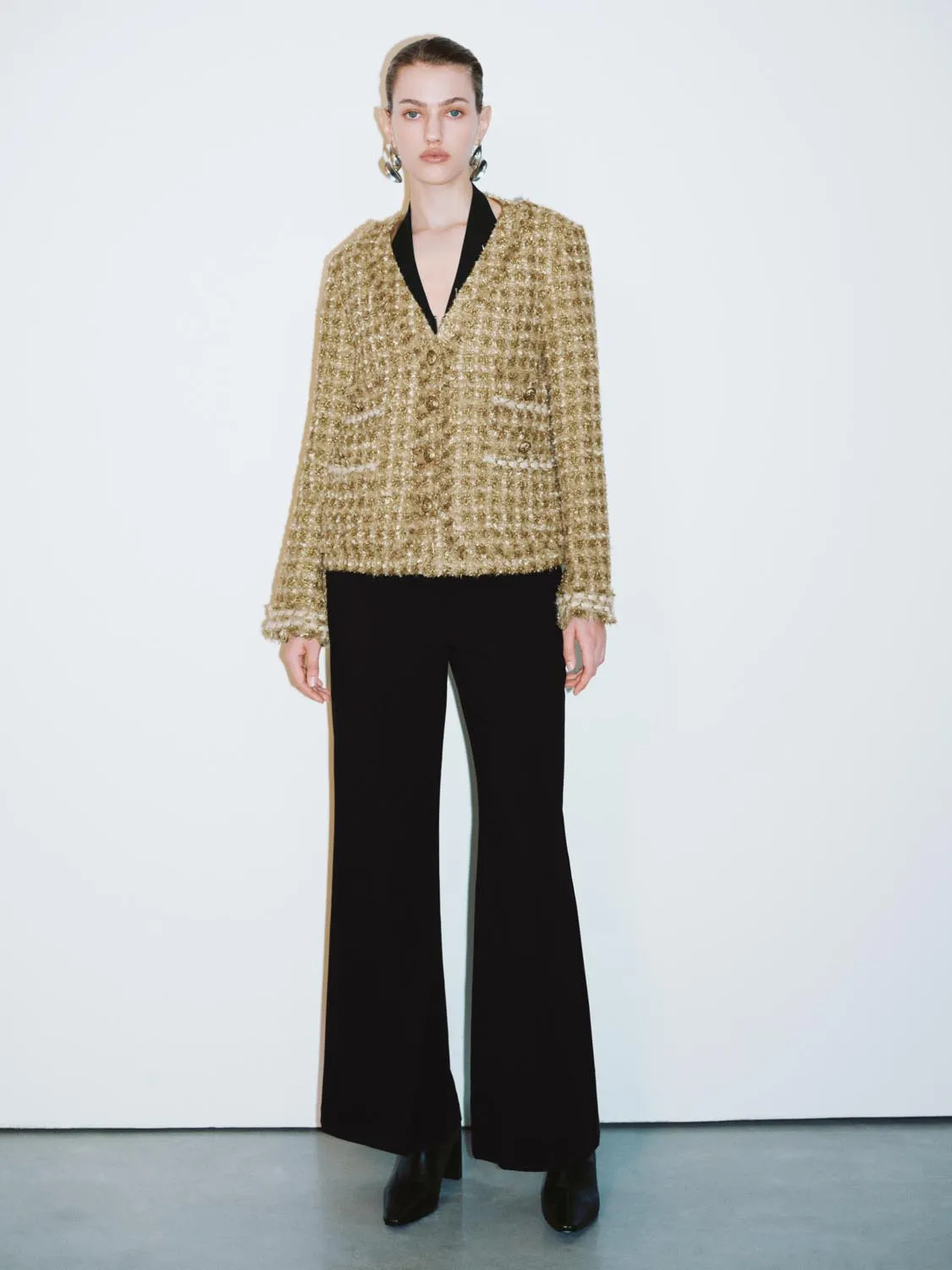 Button Up Tweed Jackets sold by Urban Revivo product image thumbnail 5