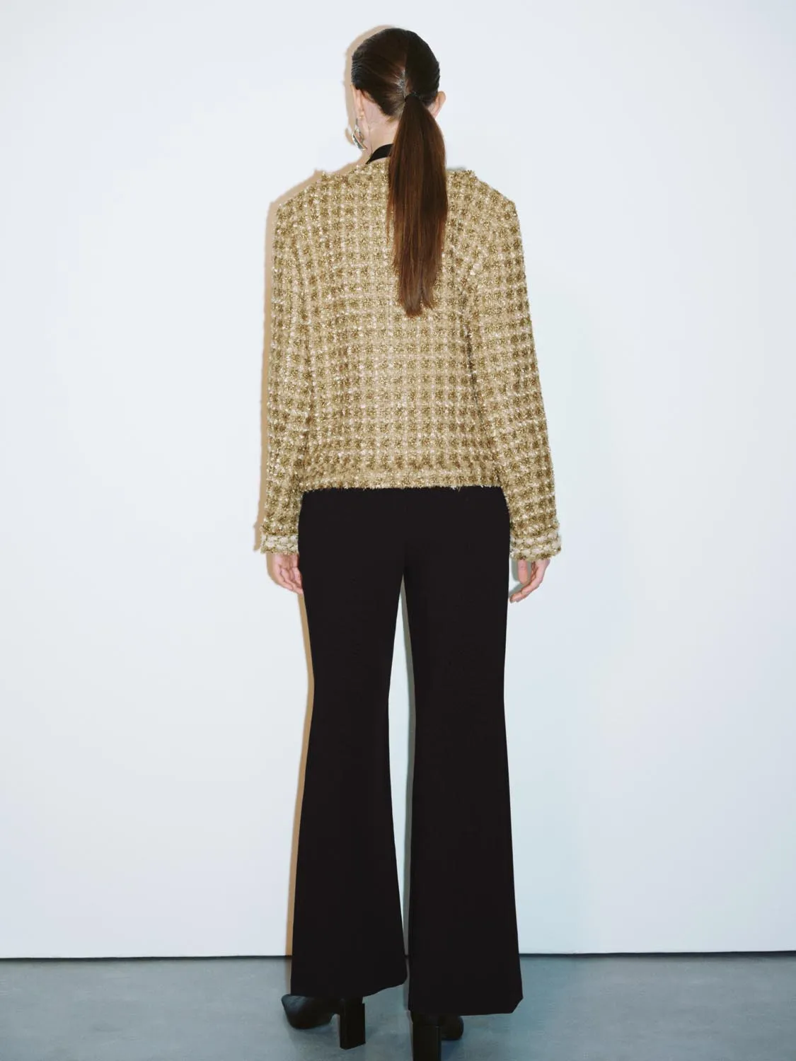 Button Up Tweed Jackets sold by Urban Revivo product image thumbnail 4