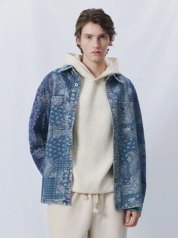 Printed Denim Shirts made by Urban Revivo