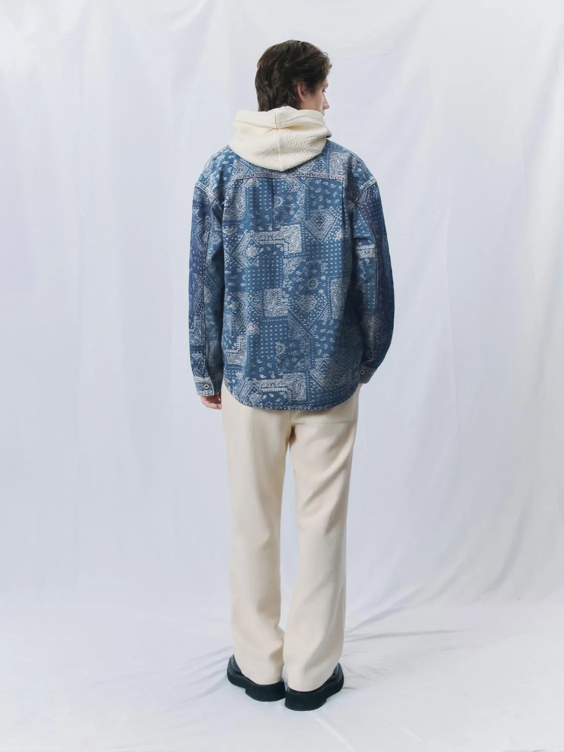 Printed Denim Shirts sold by Urban Revivo product image thumbnail 5