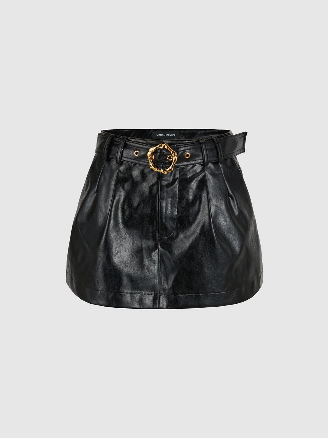 Vegan Leather Shorts sold by Urban Revivo