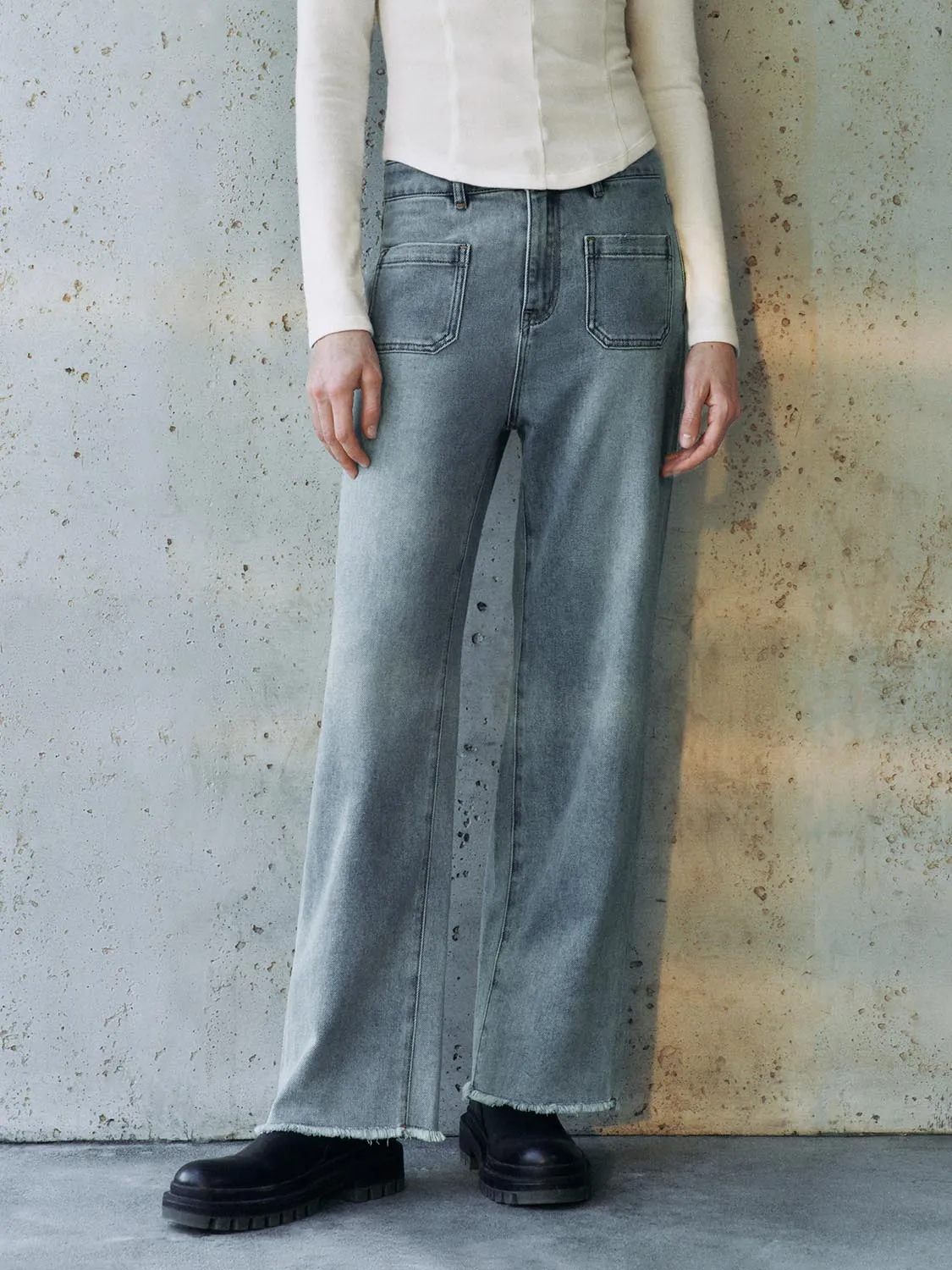 Regular Denim Jeans sold by Urban Revivo product image thumbnail 2