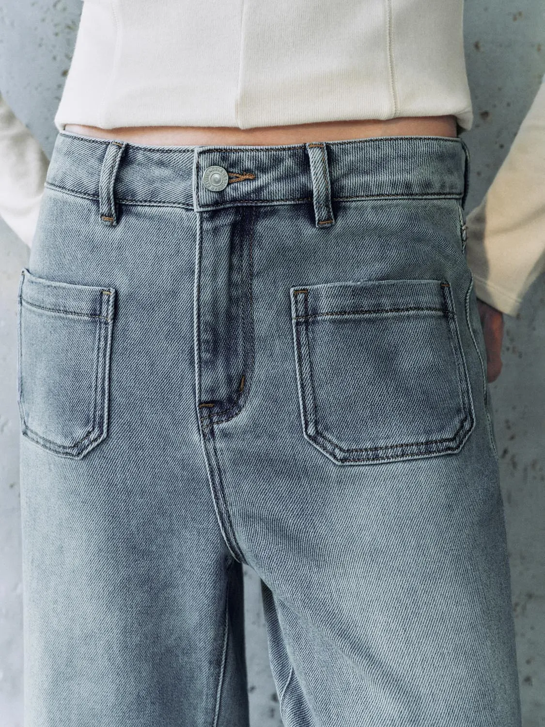 Regular Denim Jeans sold by Urban Revivo product image thumbnail 4