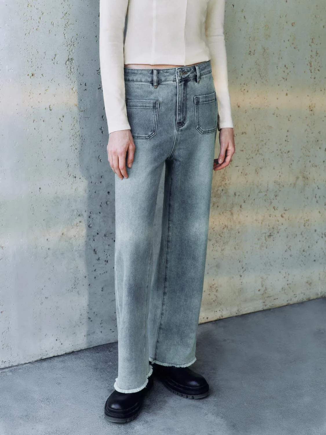 Regular Denim Jeans sold by Urban Revivo product image thumbnail 3