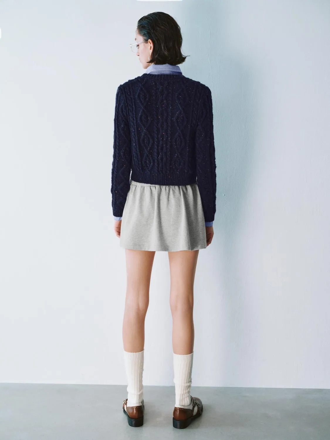 Cropped Knitted Cardigans sold by Urban Revivo product image thumbnail 5