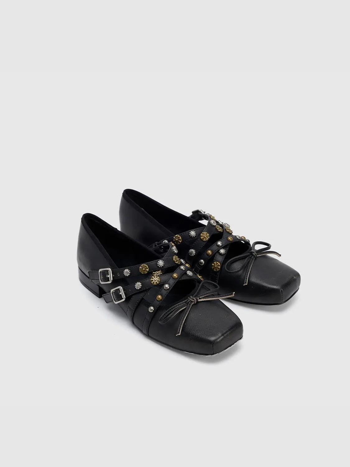 Studded Belted Pumps sold by Urban Revivo