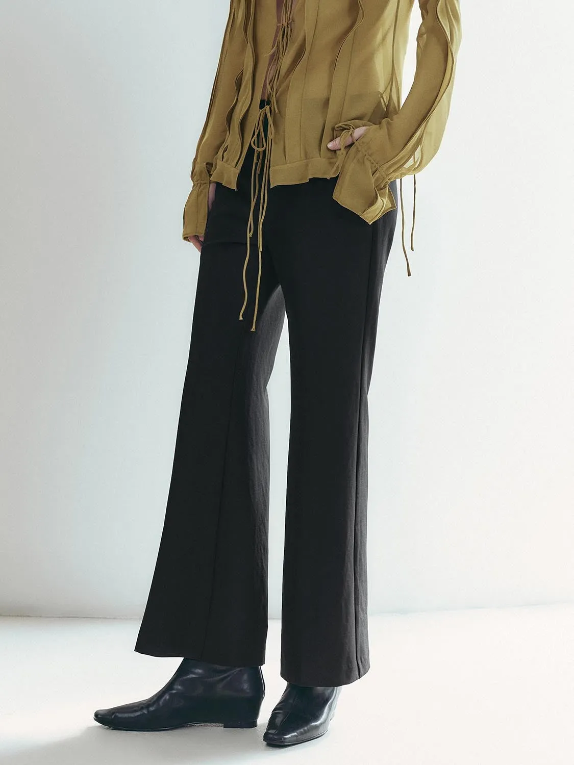 Flare Pants sold by Urban Revivo product image thumbnail 3