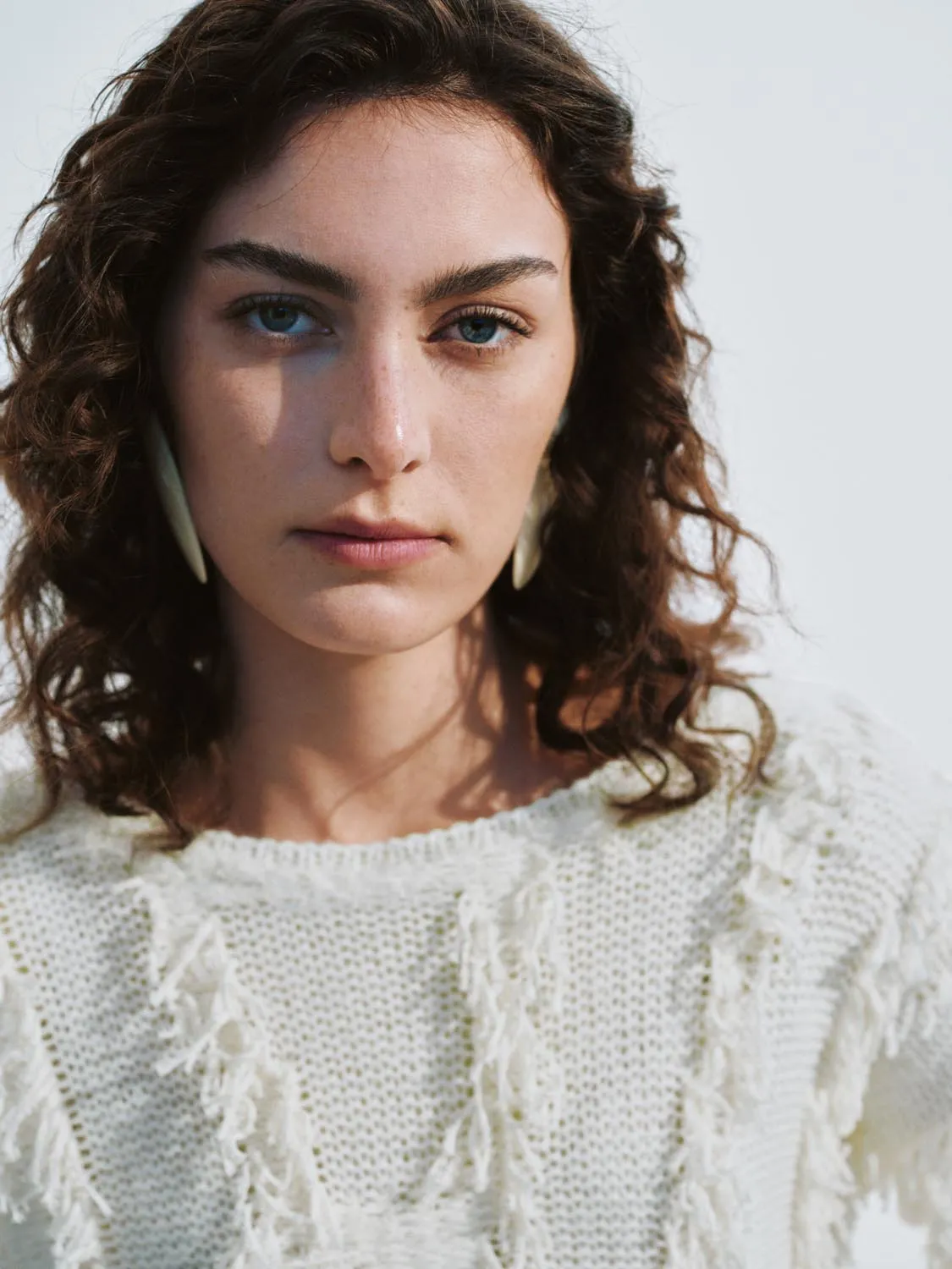 Fringed Crew Neck Knitted T-Shirts sold by Urban Revivo product image thumbnail 3