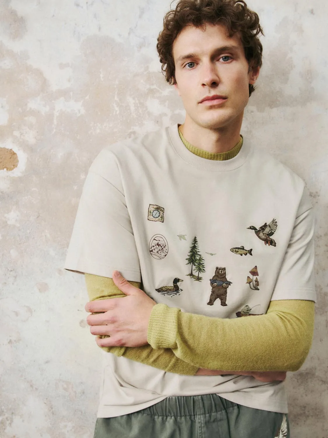 Printed Short Sleeve Shirts sold by Urban Revivo product image thumbnail 3