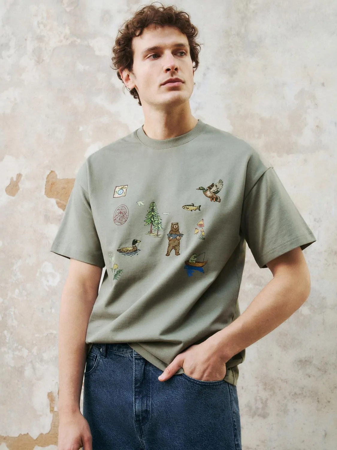 Printed Short Sleeve Shirts sold by Urban Revivo product image thumbnail 2