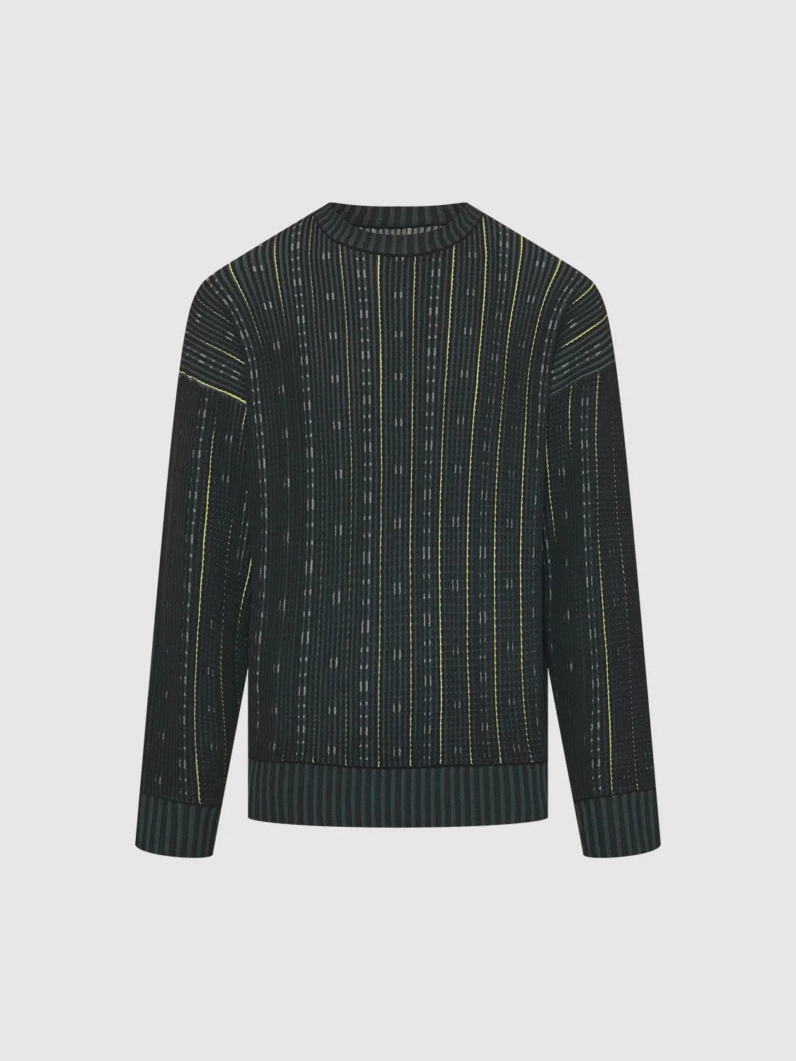 Crew Neck Knitted T-Shirts sold by Urban Revivo product image thumbnail 3