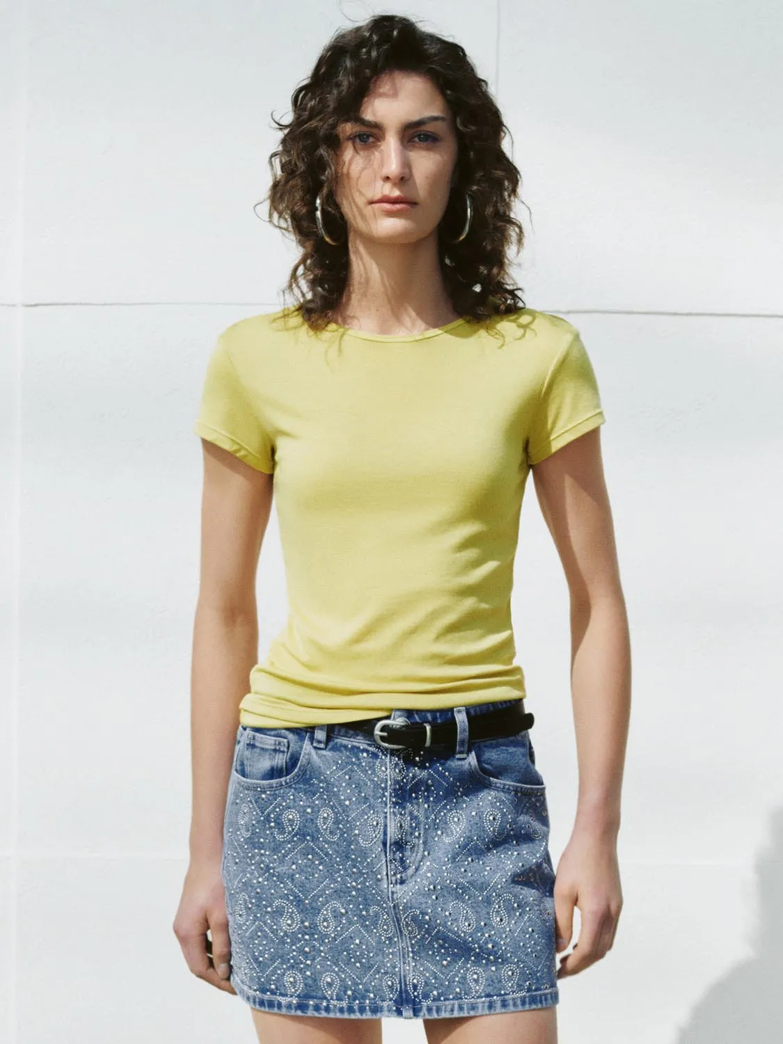 Skinny Short Sleeve T-Shirts sold by Urban Revivo