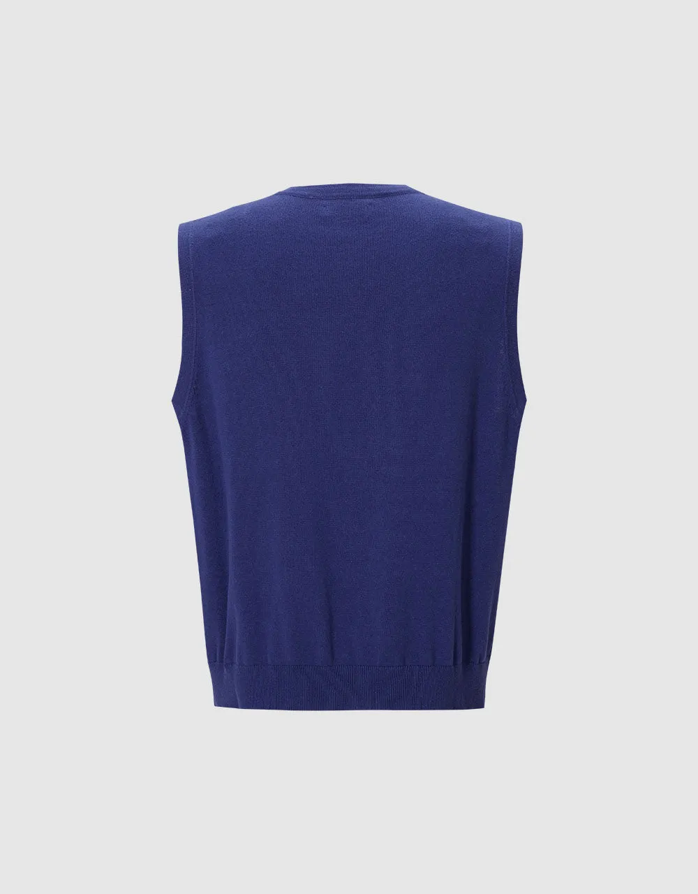 Plain Sweater Vest sold by Urban Revivo product image thumbnail 2