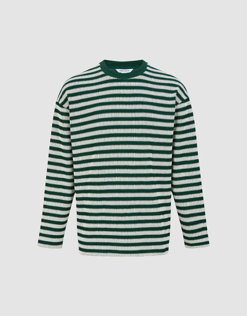Striped Sleeve Crew Neck T-Shirt sold by Urban Revivo product image thumbnail 2