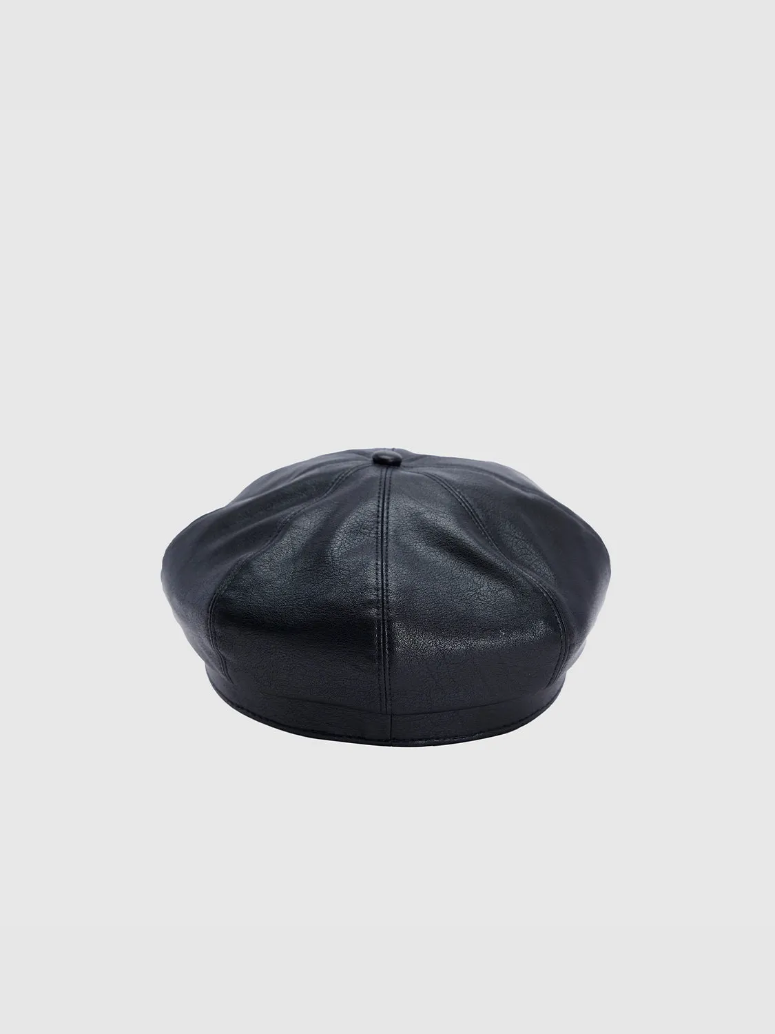 Vegan Leather Newsboy Caps sold by Urban Revivo product image thumbnail 3
