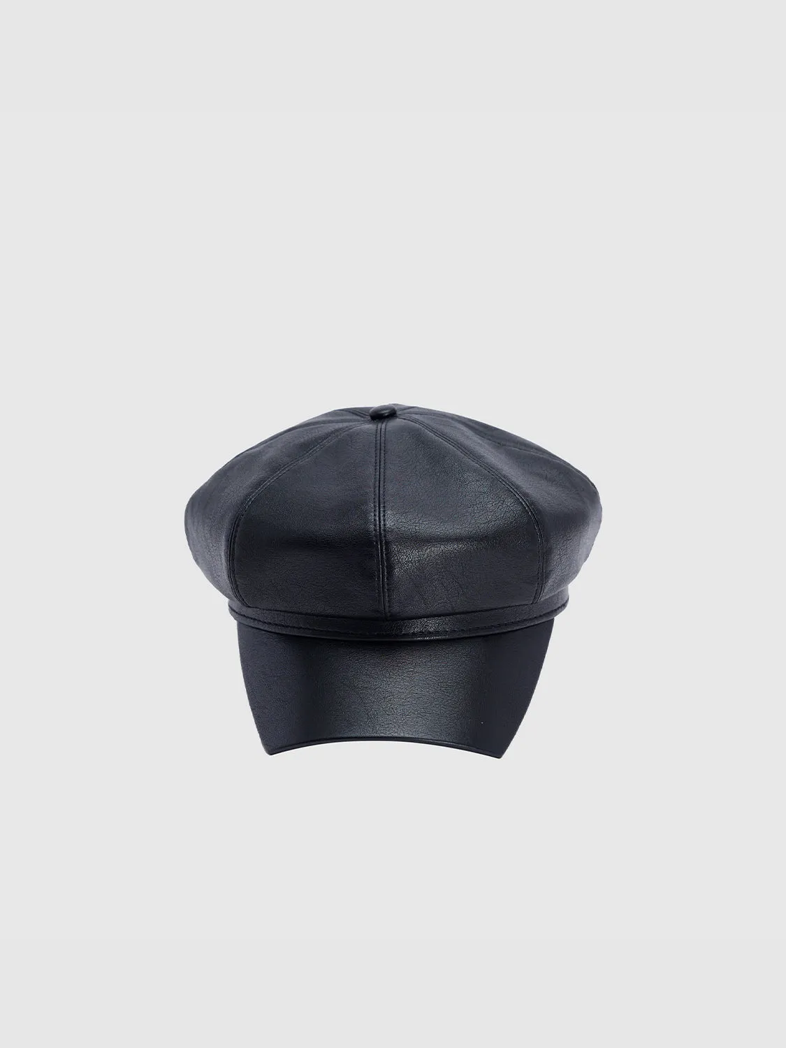 Vegan Leather Newsboy Caps sold by Urban Revivo product image thumbnail 2