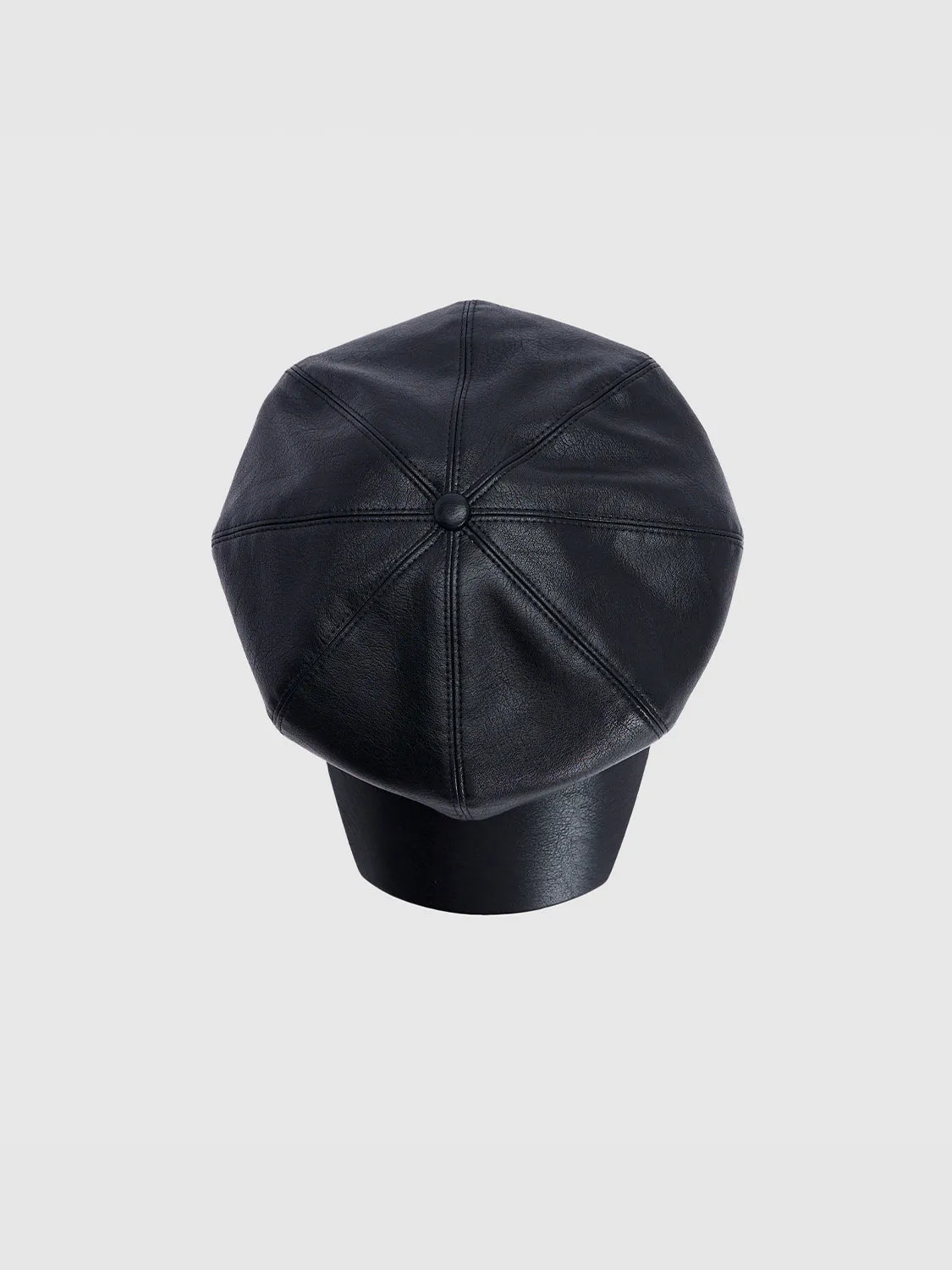 Vegan Leather Newsboy Caps sold by Urban Revivo product image thumbnail 4