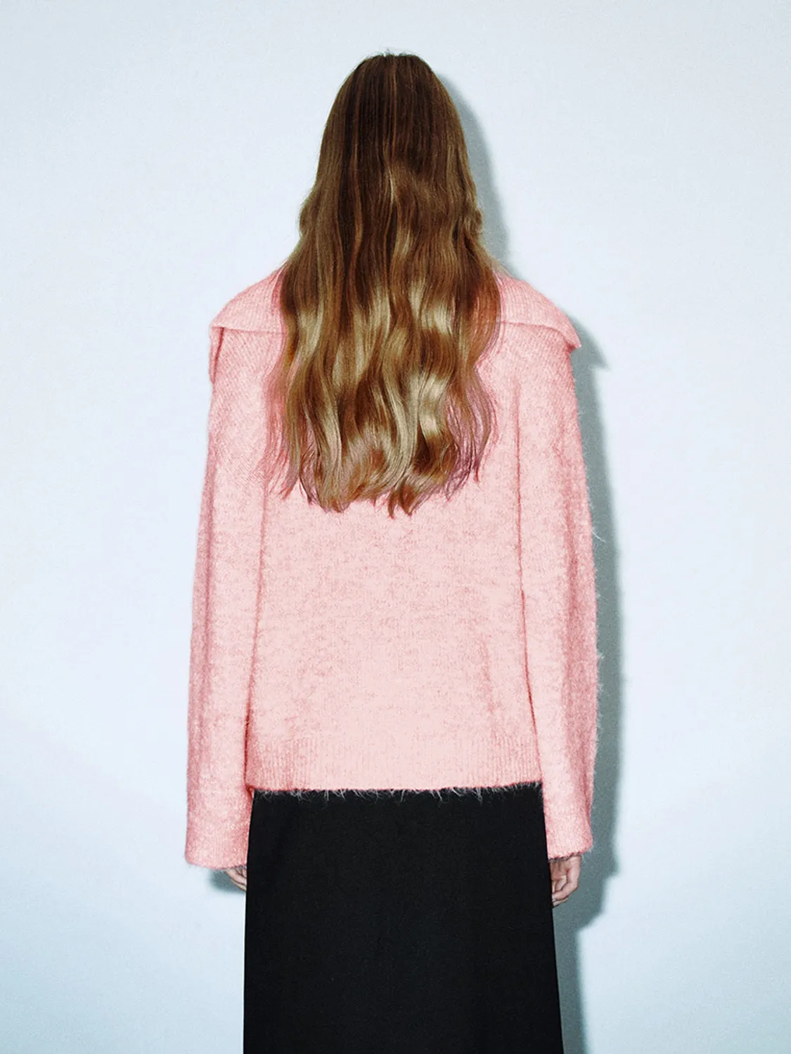 Lapel Knitted Long Sleeve T-Shirts sold by Urban Revivo product image thumbnail 2