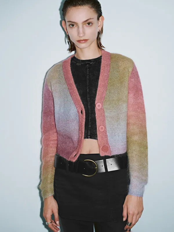 Button Up V-Neck Knitted Cardigans sold by Urban Revivo