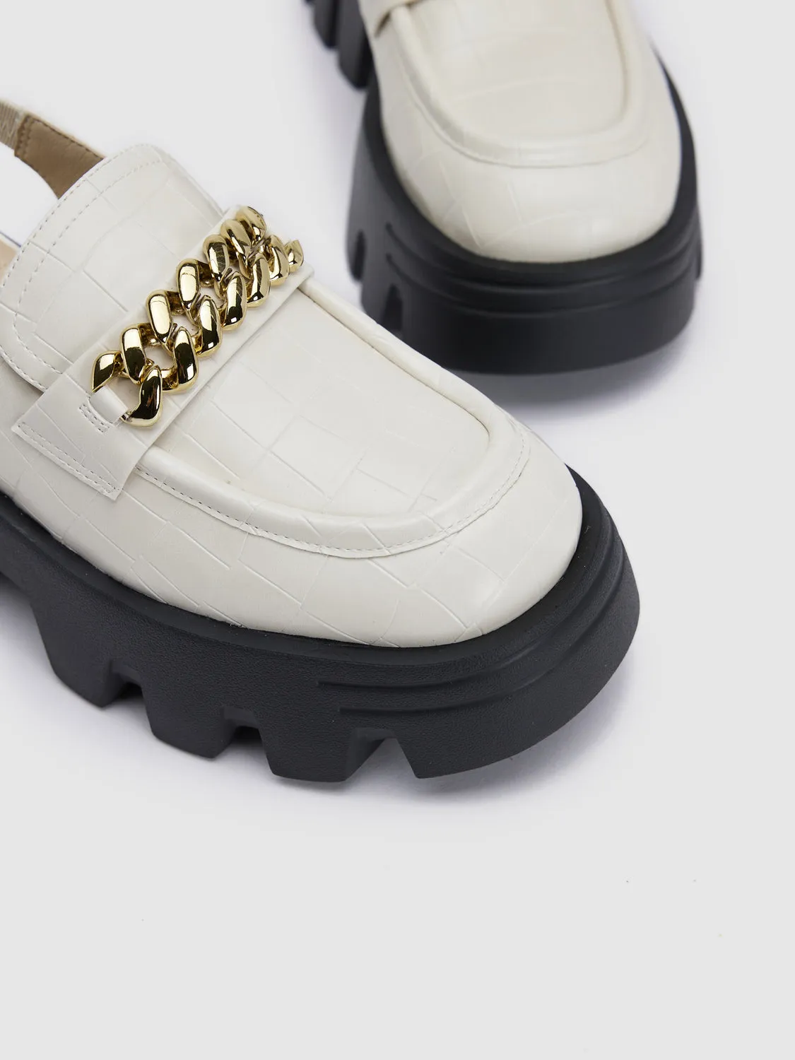 Chunky Heeled Round Toe Slingbacks sold by Urban Revivo product image thumbnail 5