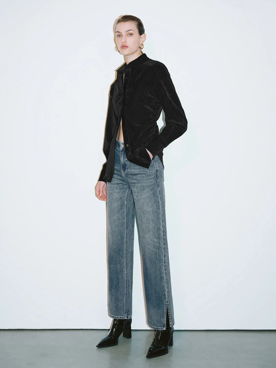 Regular Long Sleeve Shirts sold by Urban Revivo product image thumbnail 4