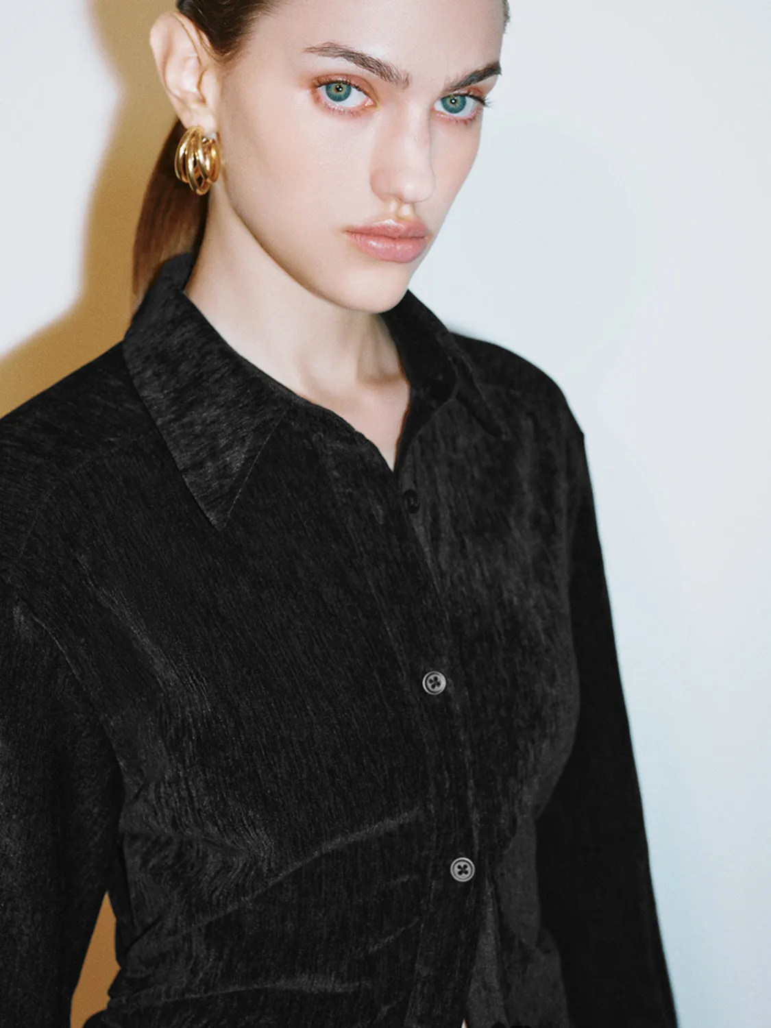 Regular Long Sleeve Shirts sold by Urban Revivo product image thumbnail 3