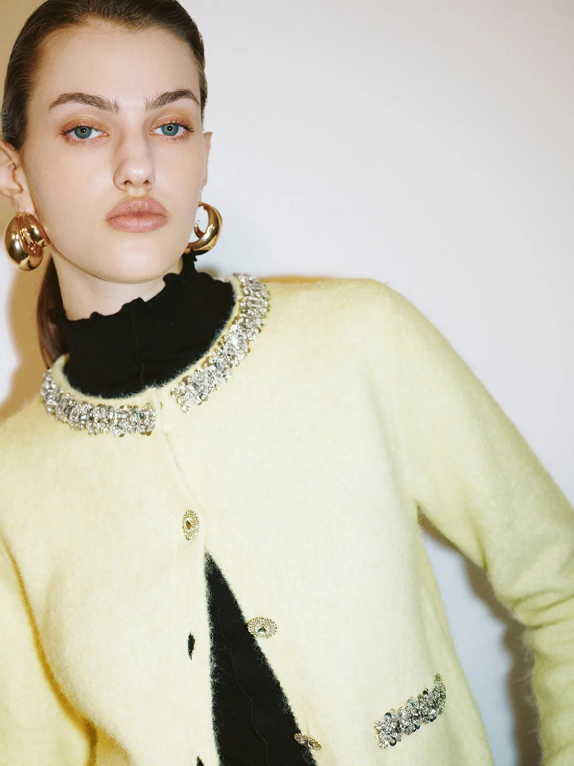 Cropped Knitted Cardigans sold by Urban Revivo product image thumbnail 5