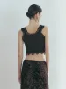 Lace Cami Cropped Tank Tops sold by Urban Revivo