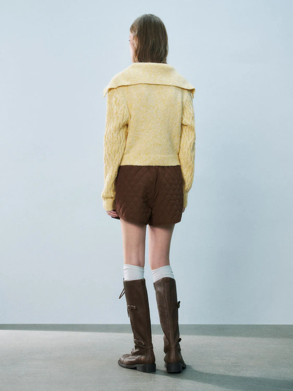 Lapel Knitted Cardigans sold by Urban Revivo product image thumbnail 5