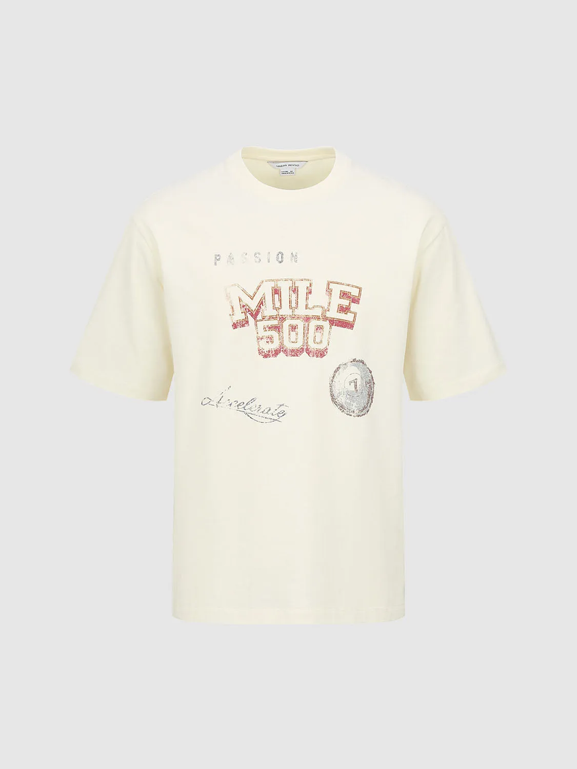 Printed Short Sleeve T-Shirts sold by Urban Revivo