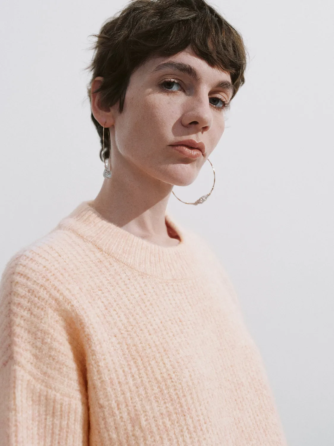 Crew Neck Ribbed Knitted T-Shirts sold by Urban Revivo product image thumbnail 5