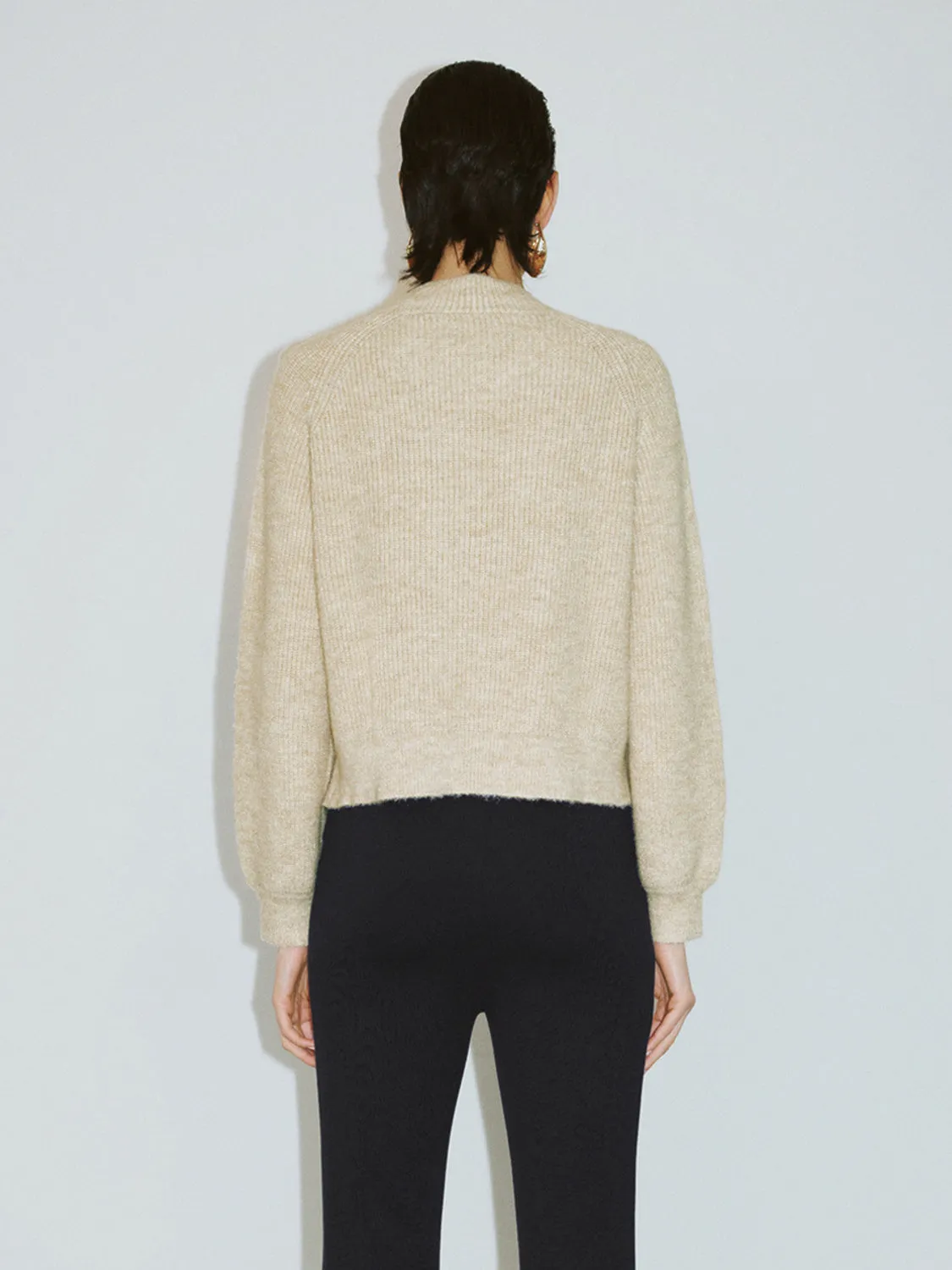 Raglan Sleeve Knitted T-Shirts sold by Urban Revivo product image thumbnail 2