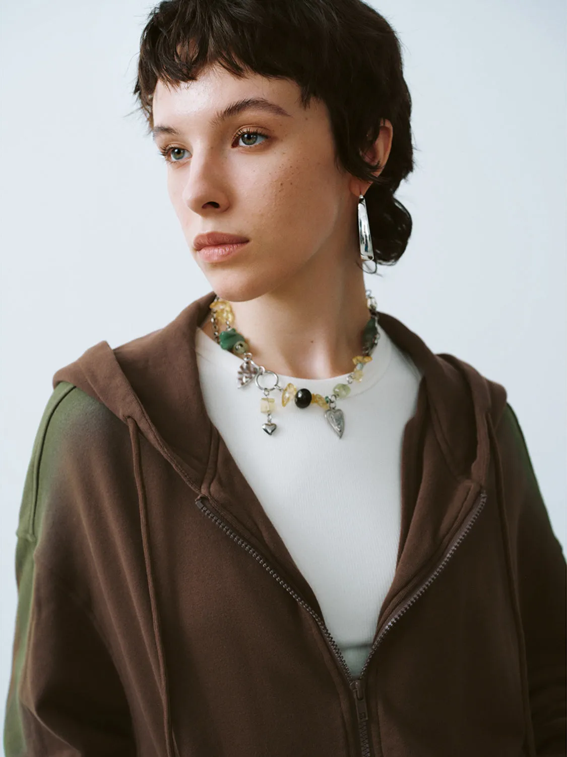 Hoodie Mid-Length Jackets sold by Urban Revivo product image thumbnail 5