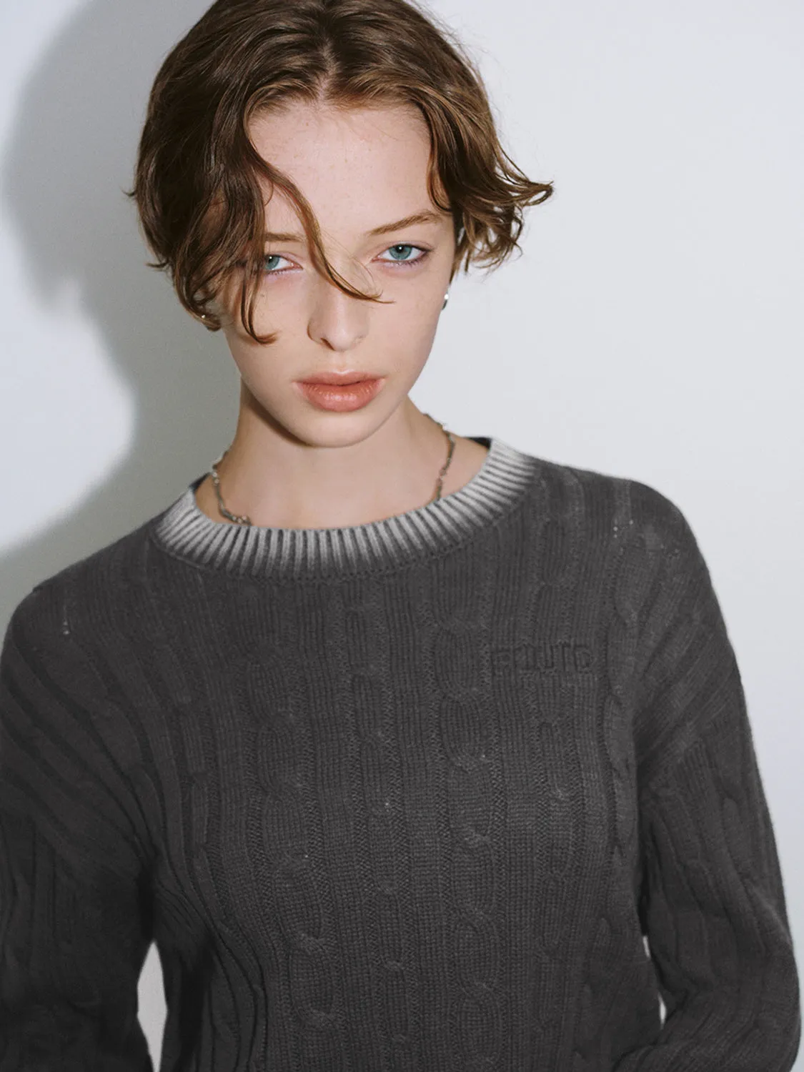 Crew Neck Knitted Long Sleeve T-Shirts sold by Urban Revivo product image thumbnail 3