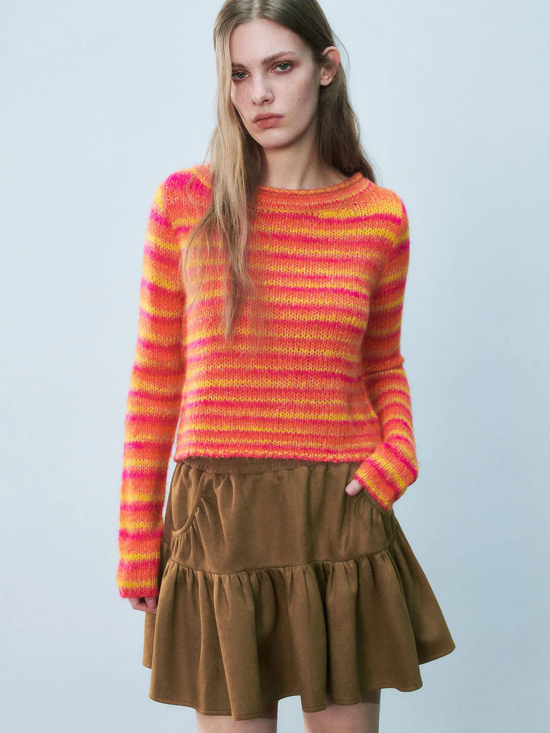 Crew Neck Knitted T-Shirts sold by Urban Revivo