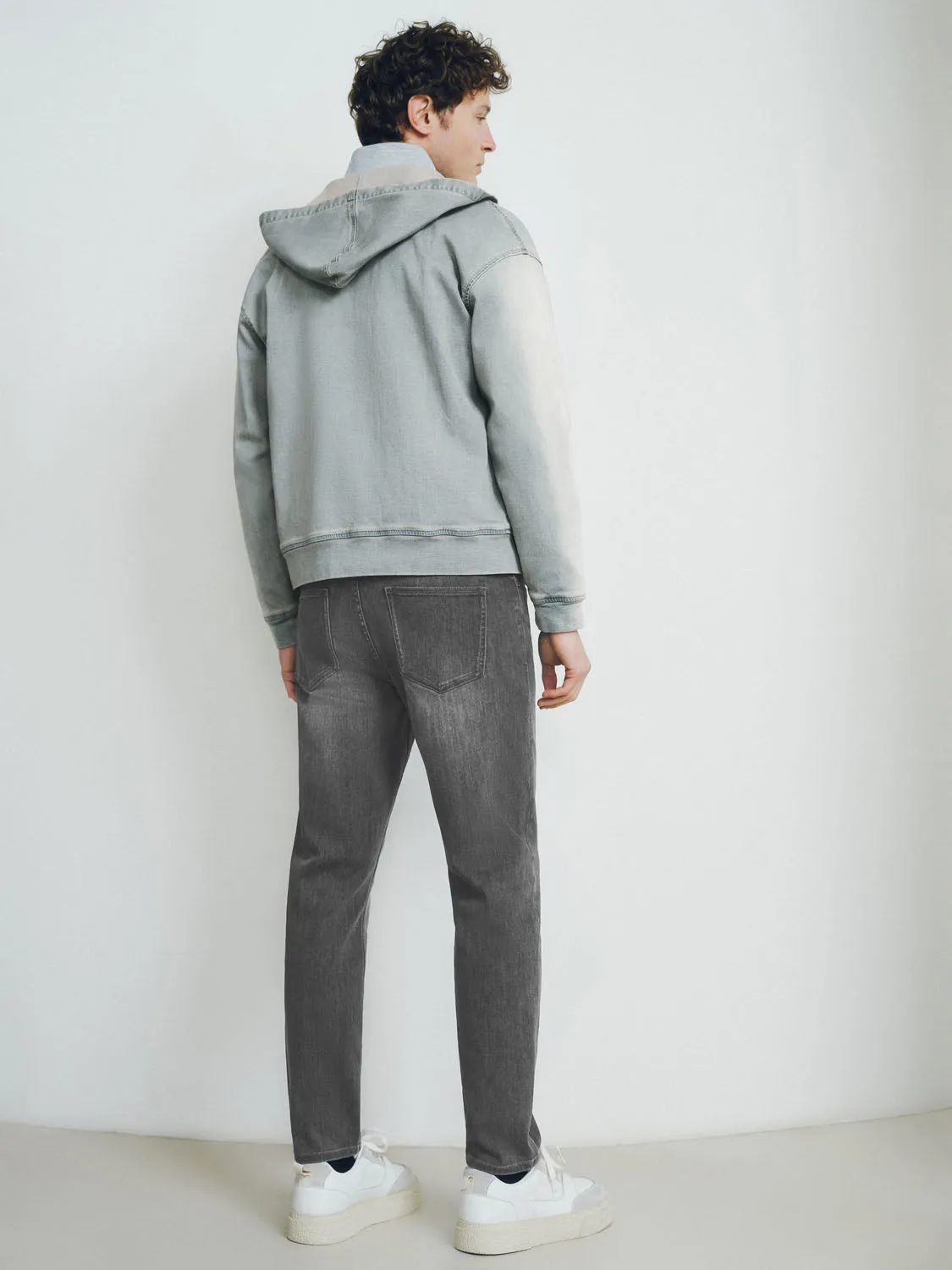 Hoodie Denim Jackets sold by Urban Revivo product image thumbnail 5