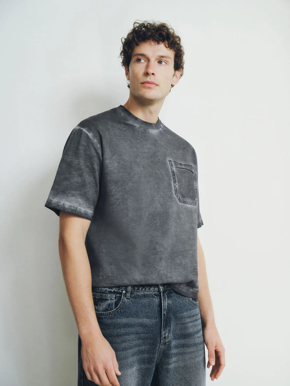 Short Sleeve T-Shirts sold by Urban Revivo product image thumbnail 3