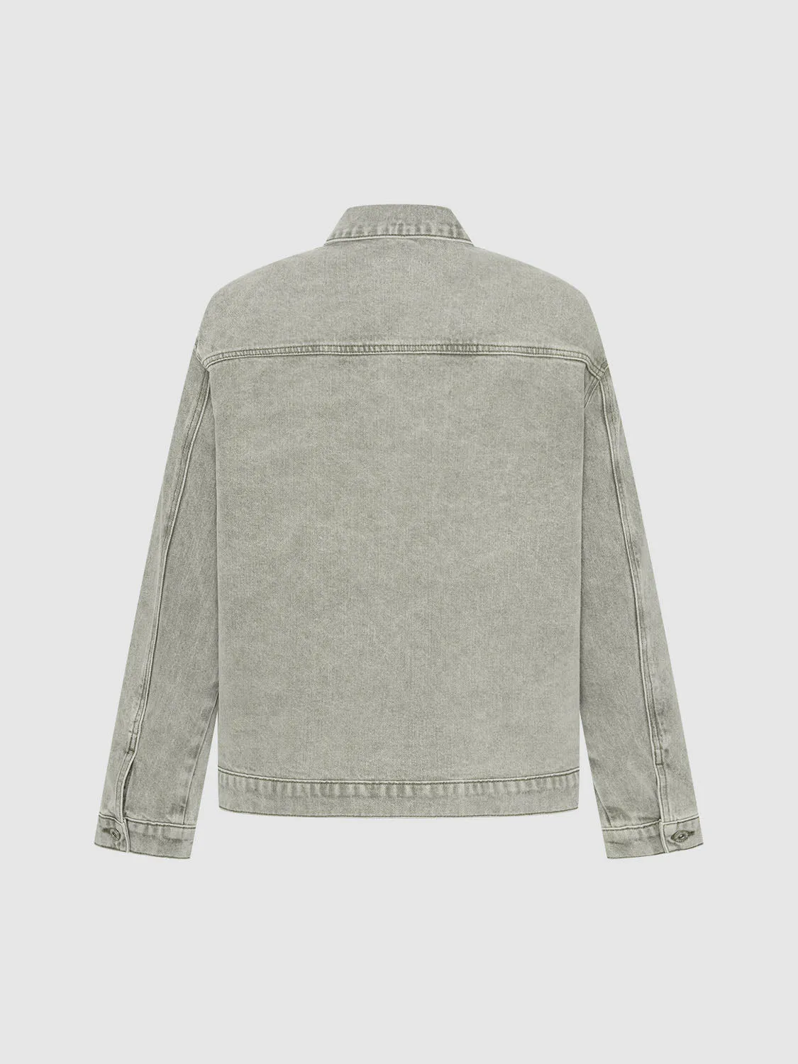 Patch Pocket Denim Jackets sold by Urban Revivo product image thumbnail 2