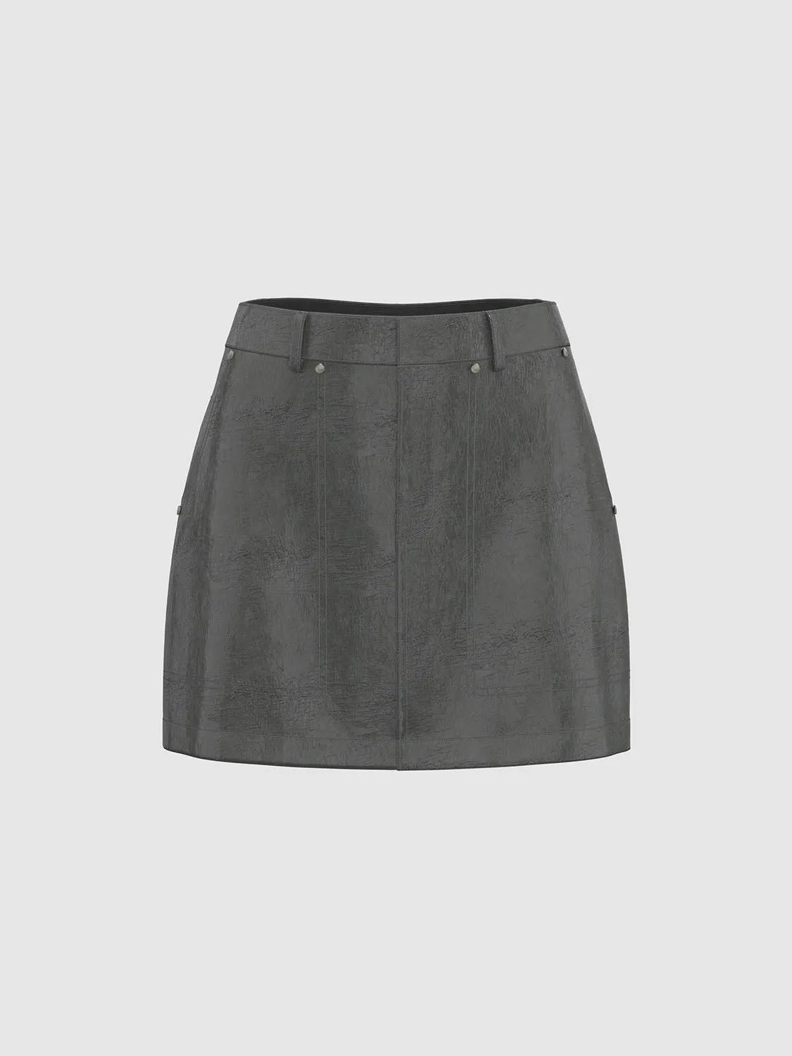 Vegan Leather Straight Skirts sold by Urban Revivo