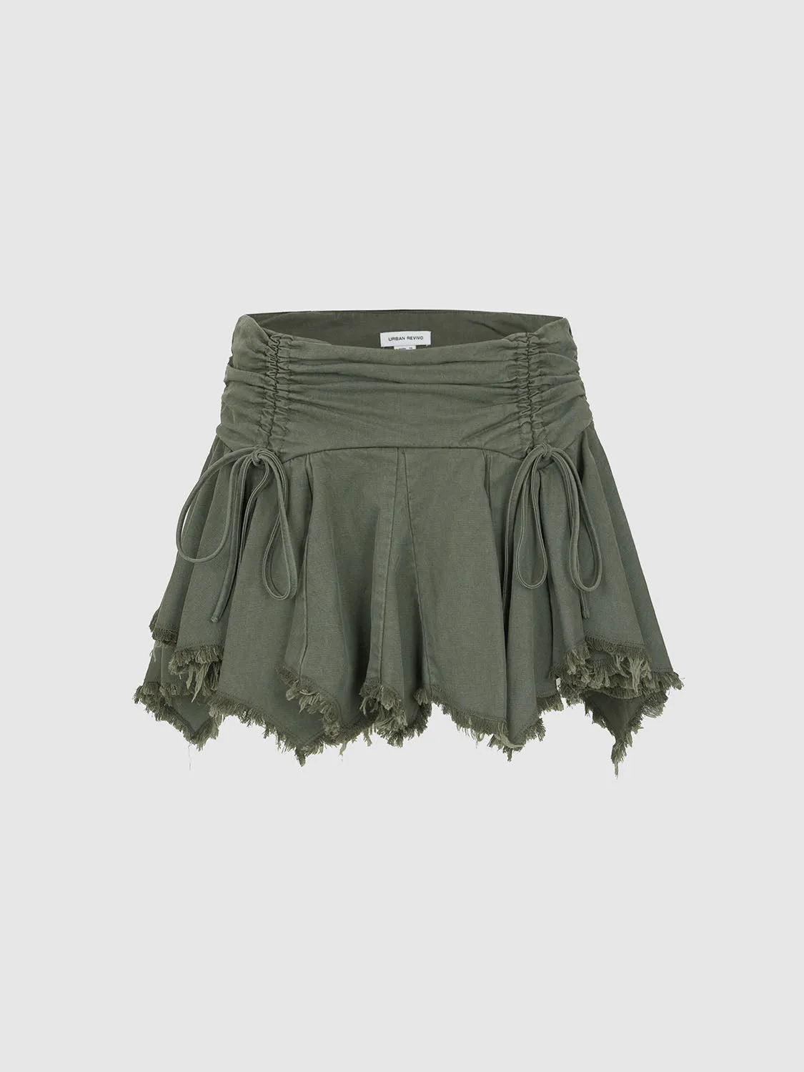 Ruched Mini A-Line Skirts sold by Urban Revivo