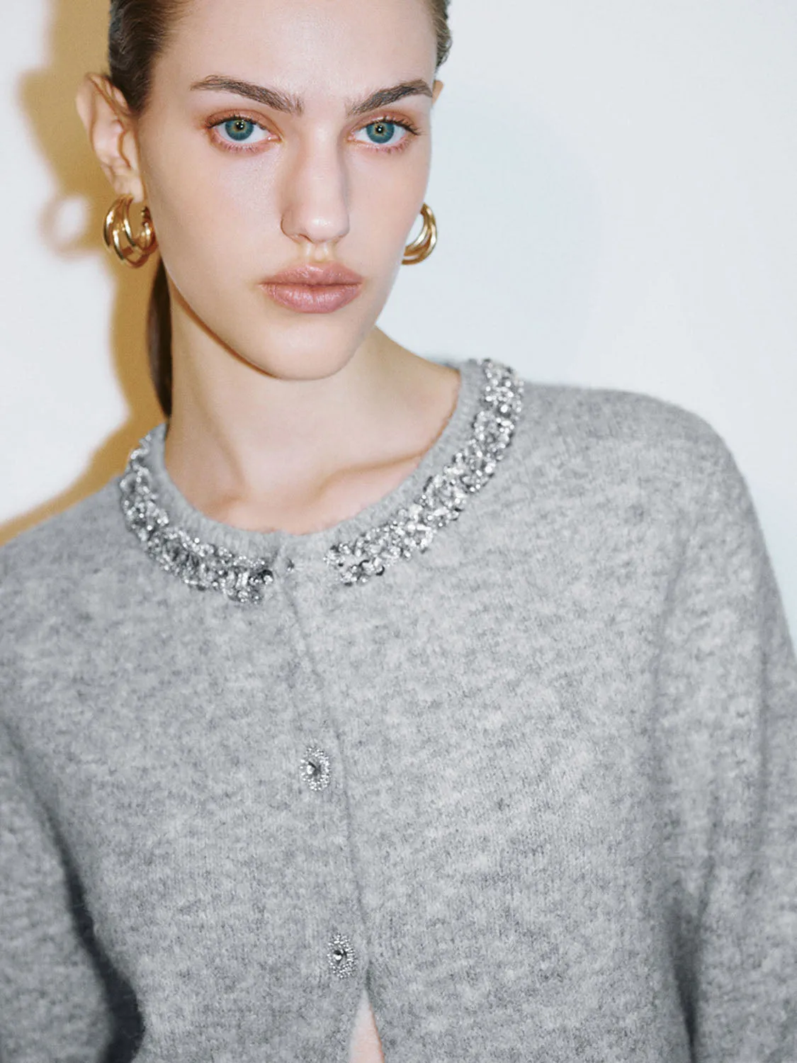 Button Up Knitted Cardigans sold by Urban Revivo product image thumbnail 3