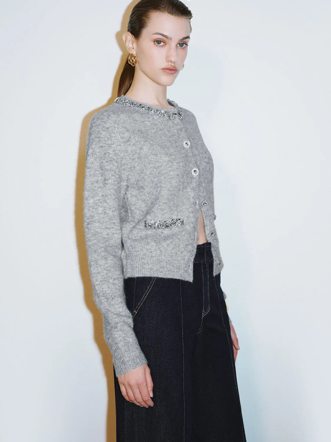 Button Up Knitted Cardigans sold by Urban Revivo product image thumbnail 5