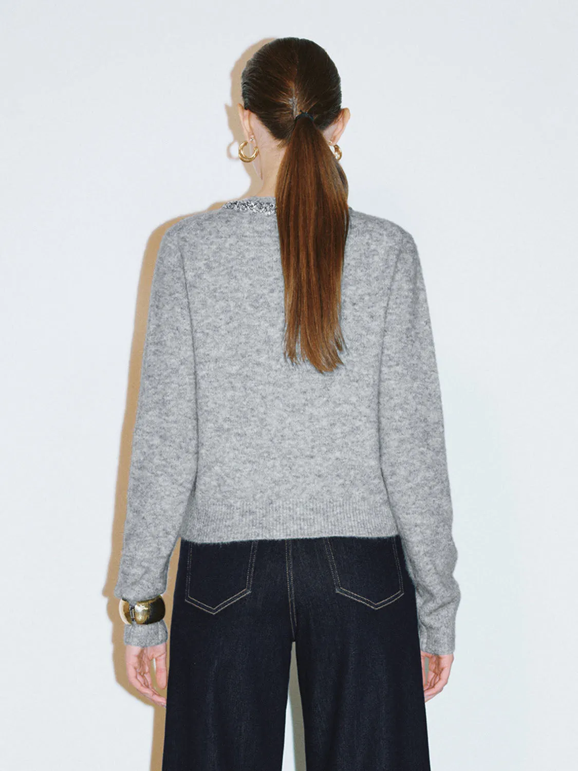 Button Up Knitted Cardigans sold by Urban Revivo product image thumbnail 2